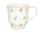 Cilja white tea mug fra GreenGate - Tinashjem